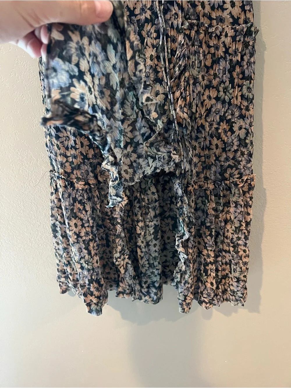 Coach floral skirt